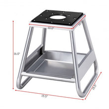 Load image into Gallery viewer, Motorcycle Dirt Bike Panel Stand with Removable Oil Pan-11.1 lbs

