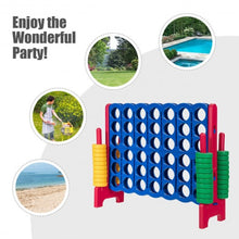 Load image into Gallery viewer, Jumbo 4-to-Score 4 in A Row Giant Game Set-Red
