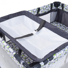 Load image into Gallery viewer, Foldable Travel Baby Crib Playpen Infant Bassinet Bed w/ Carry Bag-Gray
