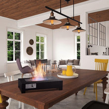 Load image into Gallery viewer, Stainless Steel Portable Tabletop Ventless Bio Ethanol Fireplace
