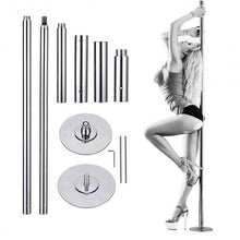 Load image into Gallery viewer, 45mm Portable and Adjustable Professional Spinning Dance Stripper Pole
