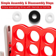 Load image into Gallery viewer, Jumbo 4-to-Score 4 in A Row Giant Game Set for Outdoor Indoor

