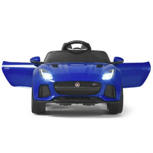 Load image into Gallery viewer, 12V Jaguar F-Type SVR Licensed Kids Ride On Car-Navy
