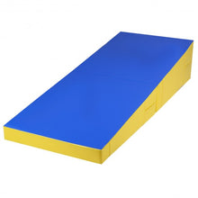Load image into Gallery viewer, Folding Incline Wedge Ramp Gymnastics Mat
