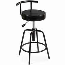 Load image into Gallery viewer, Adjustable Swivel Vintage Bar Stool PU Leather Steel Frame

