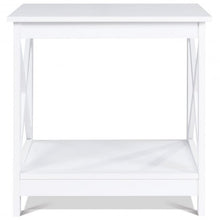 Load image into Gallery viewer, X-Design Display Accent Sofa Side Nightstand Table-White
