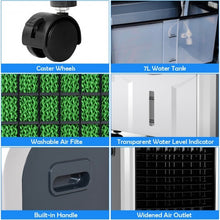 Load image into Gallery viewer, Portable Air Cooler Fan and Heater Humidifier

