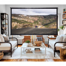 Load image into Gallery viewer, 120&quot; Standing Portable Fast Folding Projector Screen w/ Carry bag
