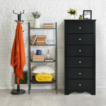 Load image into Gallery viewer, 6 Drawers Chest Dresser Clothes Storage Bedroom Furniture Cabinet-Black
