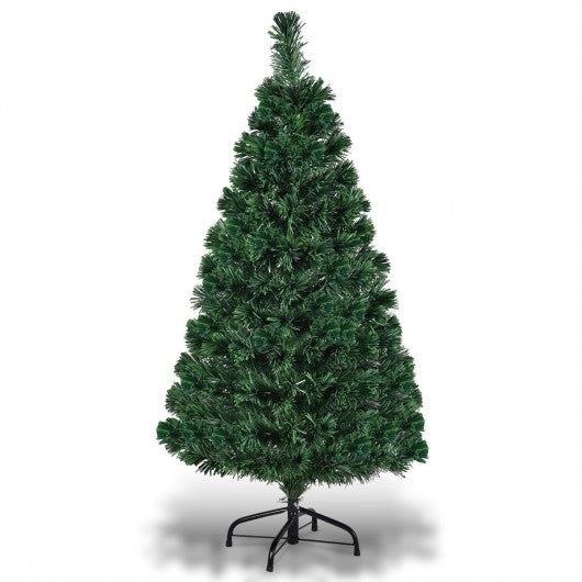 3' / 4' / 5' / 6' Fiber Optic Artificial PVC Christmas Tree-4'