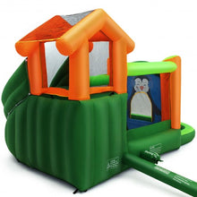Load image into Gallery viewer, Inflatable Water Park Bouncer with Climbing Wall Splash Pool Water Cannon
