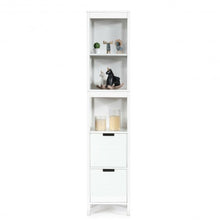 Load image into Gallery viewer, 5-Tier Multifunctional  Bathroom Floor Cabine Storage with 2 Drawers
