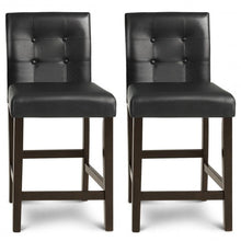 Load image into Gallery viewer, Set of 2  PVC Leather Bar Stools
