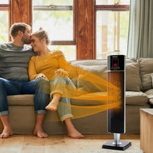 Load image into Gallery viewer, 1500W Portable Tower Heater w/ Timer Remote Control

