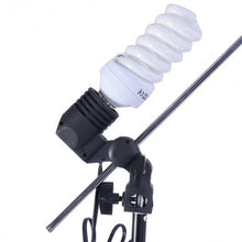 Load image into Gallery viewer, Studio 45W Bulb Lighting Umbrella Photography Stand Kit
