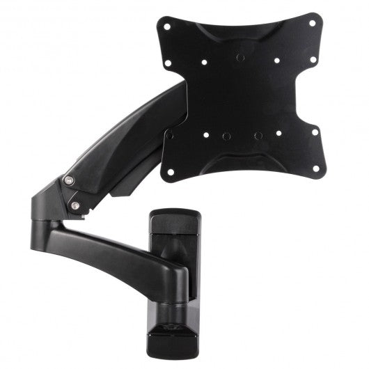 51 lbs TV Wall Mount Hydraulic Arm Adjustable Monitor Bracket-Black