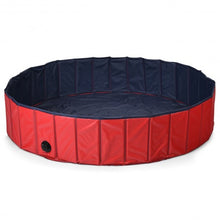 Load image into Gallery viewer, 55&quot; Foldable Dog Pet Pool-Red
