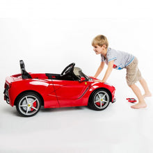 Load image into Gallery viewer, 12 V LaFerrari Kids Ride on Car w/ RC + MP3 + LED Lights
