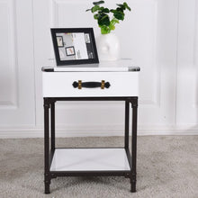 Load image into Gallery viewer, Modern Coffee End Table Side Table Nightstand with Drawer

