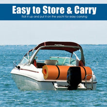 Load image into Gallery viewer, 12’ x 6’ 3 Layer Floating Water Pad-Orange

