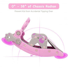 Load image into Gallery viewer, 4-in-1Baby Rocking Horse Slide Set-Pink
