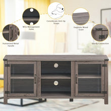 Load image into Gallery viewer, TV Stand Entertainment Center for TV&#39;s with Storage Cabinets-Taupe
