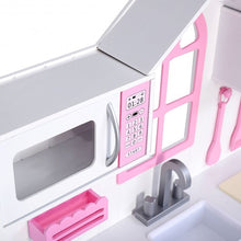 Load image into Gallery viewer, Wood Toy Kitchen Kids Cooking Pretend Play Set
