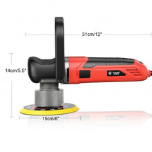 Load image into Gallery viewer, 6&quot; Electric Dual Action Orbital Polisher Sander Kit with 6 Variable Speeds
