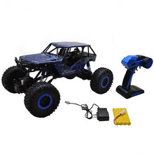 Load image into Gallery viewer, Blue 1/10 Scale 2.4 GHz Radio Remote Control RC Car
