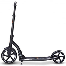 Load image into Gallery viewer, Adjustable Foldable Aluminum Kids Kick Scooter w/ Shoulder Strap-Black
