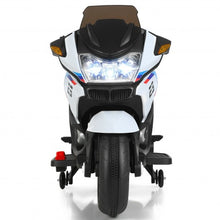 Load image into Gallery viewer, 12V Kids Ride On Motorcycle Electric Motor Bike-White
