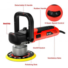 Load image into Gallery viewer, 6&quot; Electric Dual Action Orbital Polisher Sander Kit with 6 Variable Speeds
