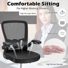 Load image into Gallery viewer, Height Adjustable Computer Desk Sit to Stand Rolling Notebook Table -Black
