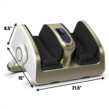 Load image into Gallery viewer, Foot Calf Shiatsu Massager w/ Heat &amp; Remote Control
