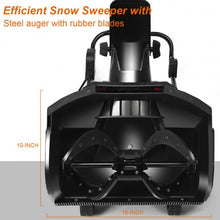 Load image into Gallery viewer, Electric Snow Thrower 15 Amp Snow Thrower Corded Snow Blower
