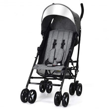 Load image into Gallery viewer, Foldable Lightweight Baby Infant Travel Umbrella Stroller-Dark Gray
