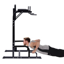 Load image into Gallery viewer, Goplus Vertical Knee Raise Stand Power Tower
