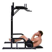 Load image into Gallery viewer, Goplus Vertical Knee Raise Stand Power Tower
