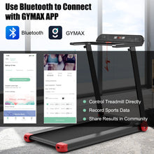 Load image into Gallery viewer, Folding Electric Compact Walking Treadmill with APP Control Speaker-Red
