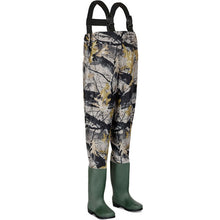 Load image into Gallery viewer, Waterproof Chest Waders Nylon PVC Cleated Bootfoot -XL
