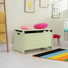 Load image into Gallery viewer, Wooden Kids Toy Box with Safety Hinge
