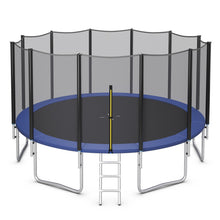 Load image into Gallery viewer, 8/10/12/14/15/16 Feet Outdoor Trampoline Bounce Combo with Safety Closure Net Ladder-16 ft
