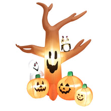 Load image into Gallery viewer, 8 Feet Halloween Inflatable Dead Tree with LED Lights
