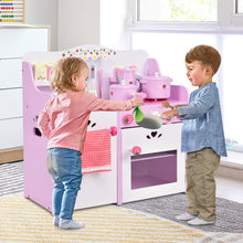 Load image into Gallery viewer, Kids Wooden Kitchen Toy Strawberry Pretend Cooking Playset
