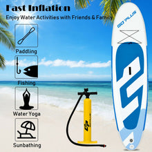 Load image into Gallery viewer, 10&#39; Inflatable Stand up Paddle Board Surfboard with Bag
