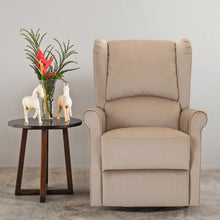 Load image into Gallery viewer, Electric Massage Vibration Power Lift Recliner Chair-Light Brown

