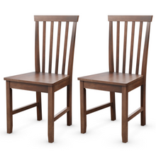 Load image into Gallery viewer, Set of 2 Dining Chair with Solid Wooden Legs
