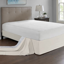 Load image into Gallery viewer, Madison Park Simple Fit Wrap Around Adjustable Bedskirt MP11-5365 By Olliix
