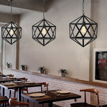 Load image into Gallery viewer, One - Light Industrial Metal Pendant Hanging Ceiling Chandelier
