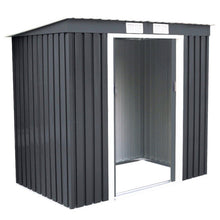 Load image into Gallery viewer, 4&#39; x 7&#39; Outdoor Garden Storage Shed Tool House-Gray
